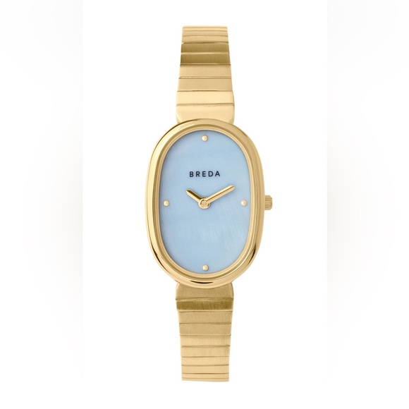 Breda Jane Watch in Gold & Blue - Picture 1 of 7
